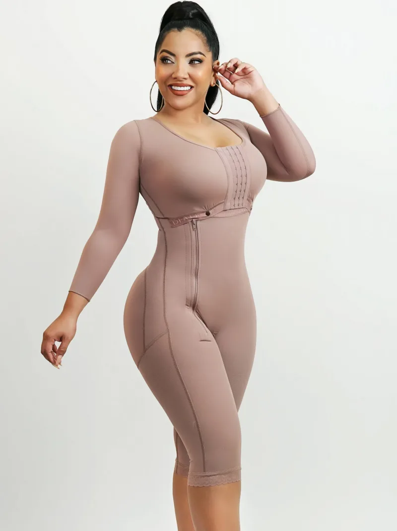 5080 - Full Control Body Shaper with Zipper BBL